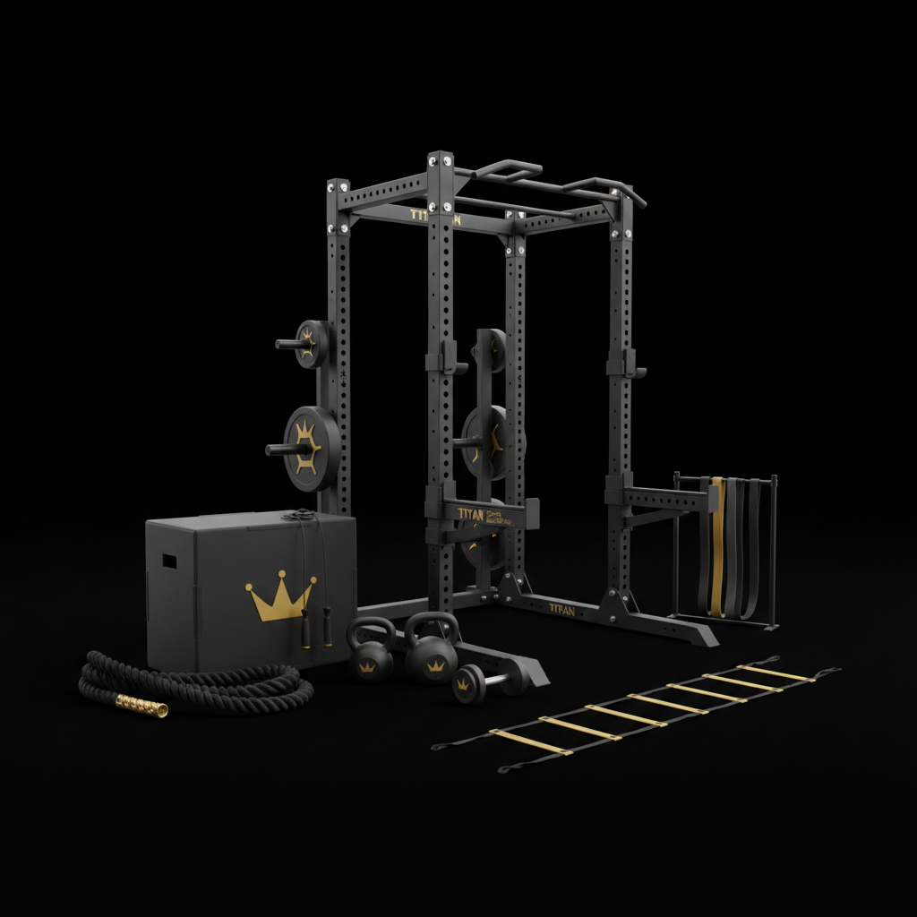 TITAN All-In-One Full Body HIIT Home Gym Kit — Crown Edition