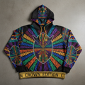TITAN Plus Men's Zulu Warrior Shield Hoodie — Inclusive Crown Edition