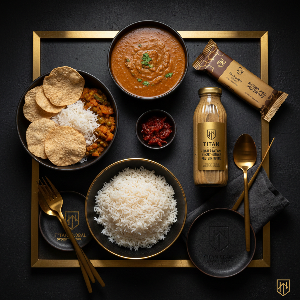 TITAN Crown Nepalese Dal Bhat vegan high-protein weekly monthly meal plan bundle