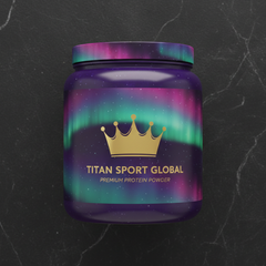 TITAN Whey Protein Powder — Aurora Crown Edition