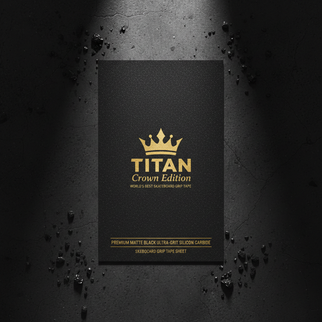 TITAN Crown Edition World's Grippiest Skateboard Grip Tape