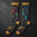 TITAN Crown Edition Tattoo Art Lacrosse Socks