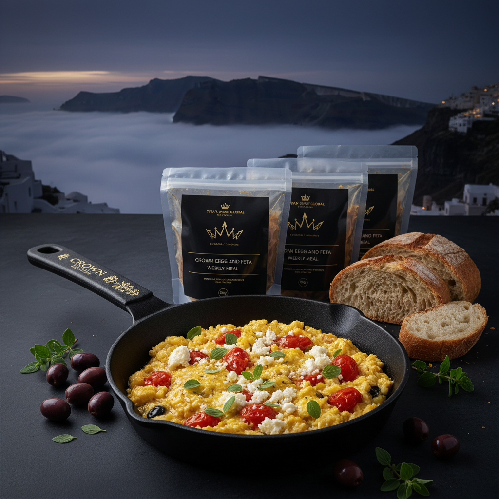 Crown Greek Strapatsada Egg & Feta Weekly Meal Bundle — TITAN SPORT GLOBAL Crown Edition