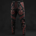 TITAN Armenian Khachkar Joggers — Eternal Stone Edition