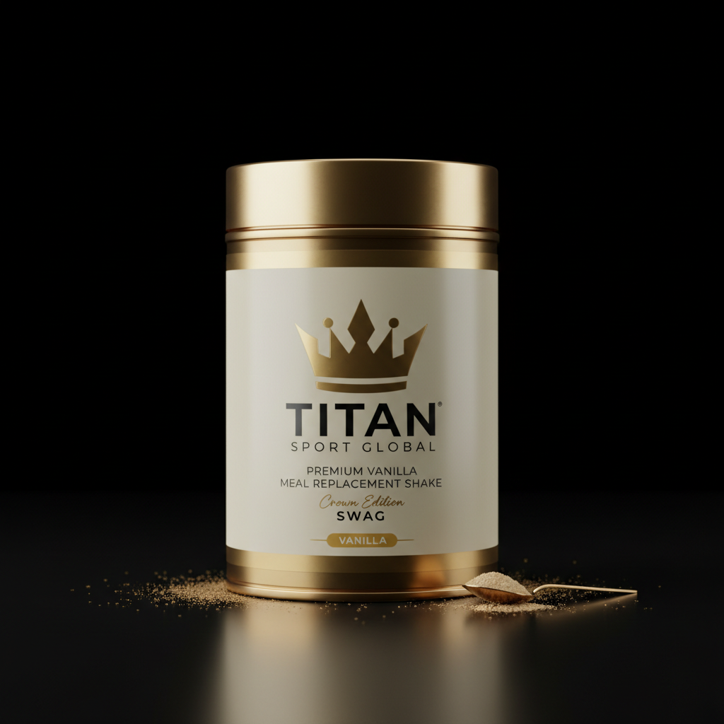 TITAN Meal Replacement Shake — Vanilla Crown SWAG