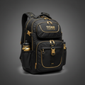 TITAN Athletic Backpack - Black & Gold Premium Gym & Laptop Bag