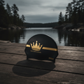 TITAN Off-Grid Open Water Swim Cap Gold Crown SWAG Edition