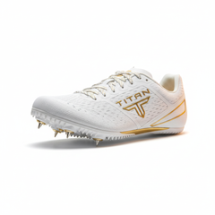 TITAN Sprint Spike Track Shoe – All White