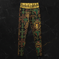 TITAN Crown Edition Tattoo Art Ethiopian Lion Leggings Women's Athletic Bottoms