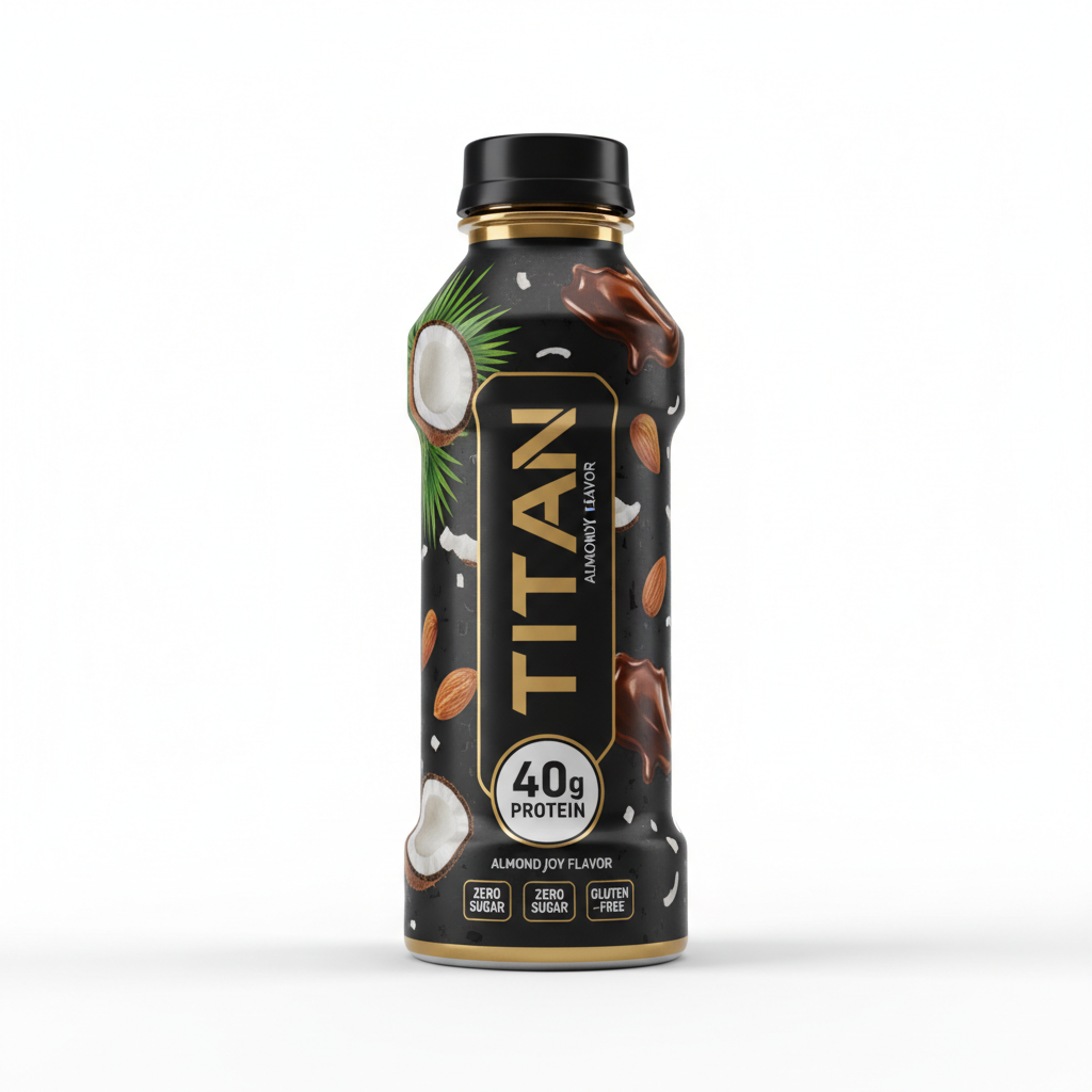 TITAN RTD Protein Shake - Almond Joy 40g Tropical