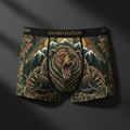 TITAN Men's Boxer Briefs Grizzly King Crown Edition
