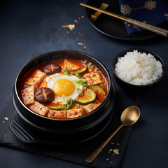 TITAN Korean Sundubu Jjigae Soft Tofu Vegetarian Lunch Stew — Weekly & Monthly Plan