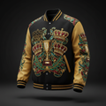 TITAN Embroidered Varsity Jacket