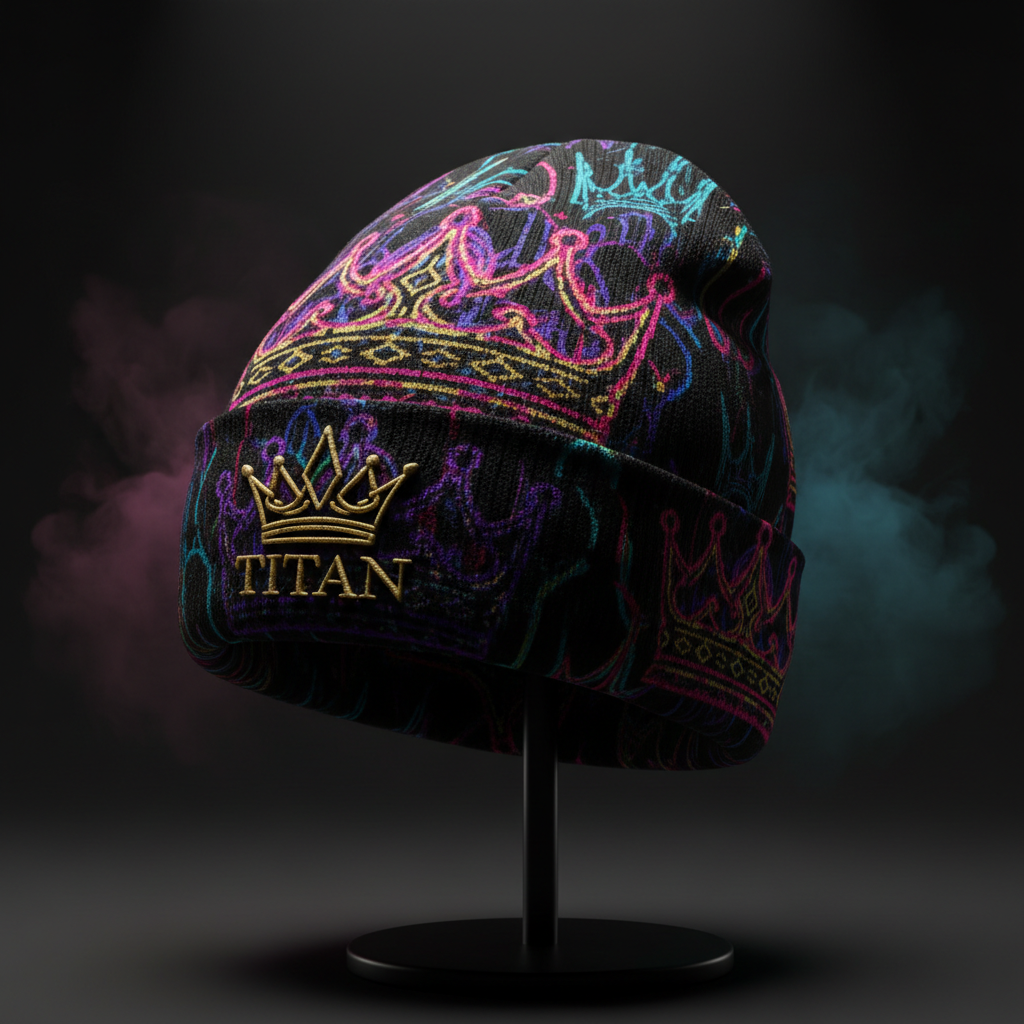 TITAN Beanie — Neon Crown