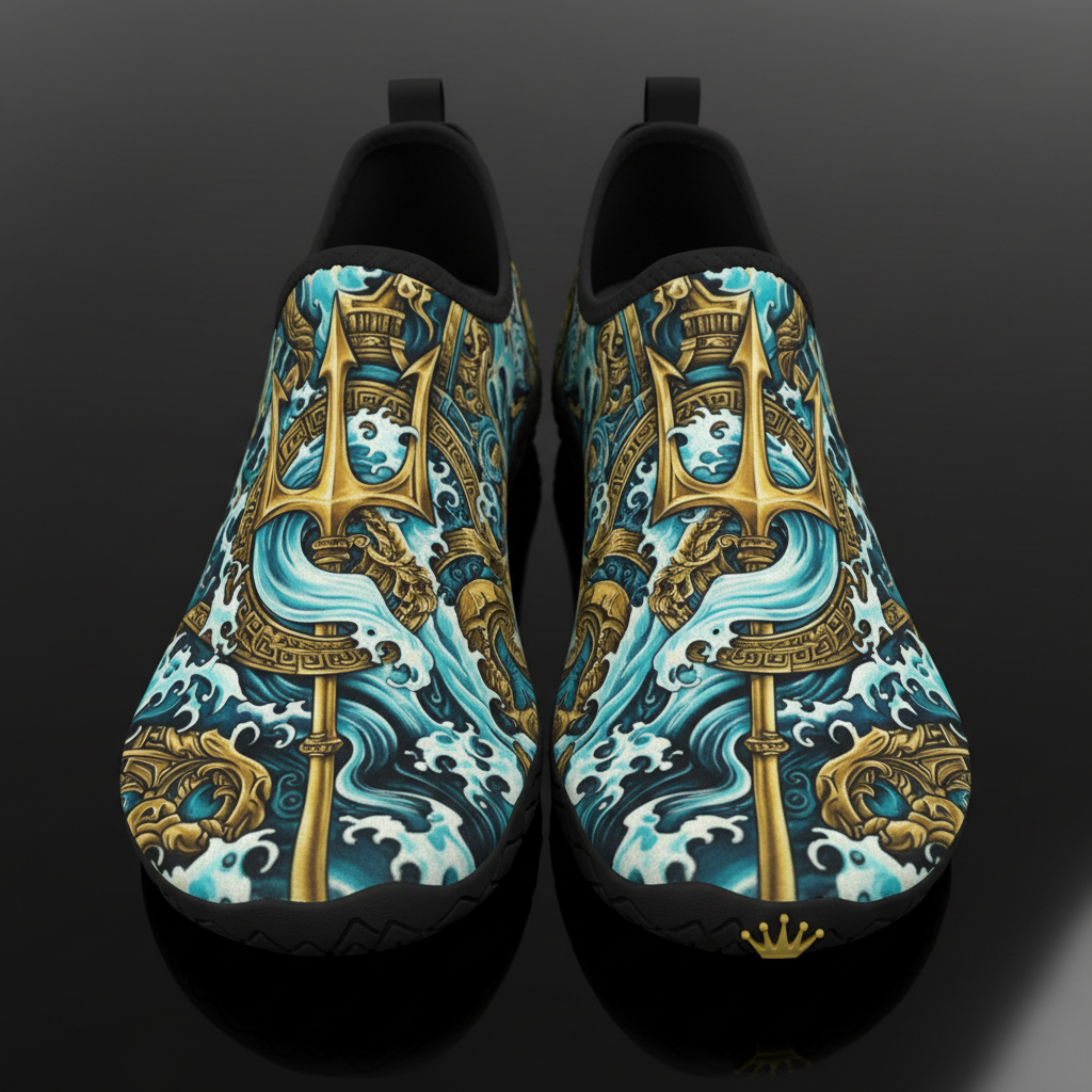 TITAN Poseidon Trident Swim Water Shoe Crown Edition