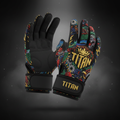 TITAN Gym Gloves - Black & Gold Crown Edition