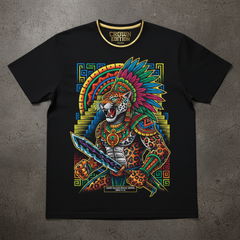 TITAN Plus Men's Aztec Jaguar Warrior Tee — Inclusive Crown Edition