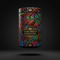 TITAN Vegan Protein Powder Chocolate Fudge — Crown Edition bold tattoo-style artwork
