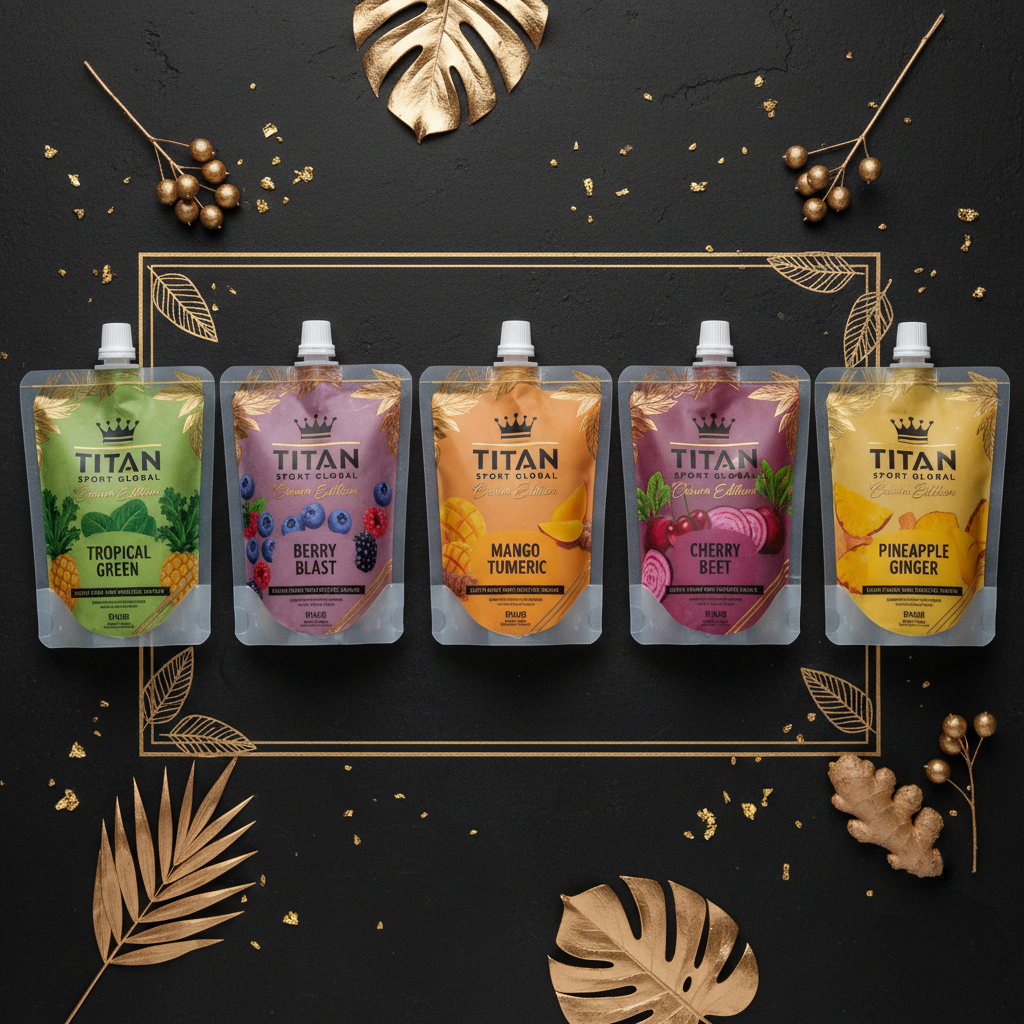 TITAN High-Protein Smoothie Pack — 5 Flavors