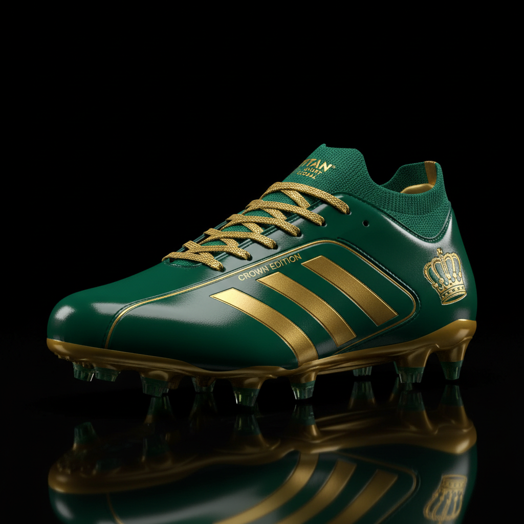 TITAN Sport Cleat Emerald King Crown Edition