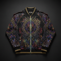 TITAN Crown Edition Obsidian Crown Ultimate Jacket — Black & Rainbow Gold