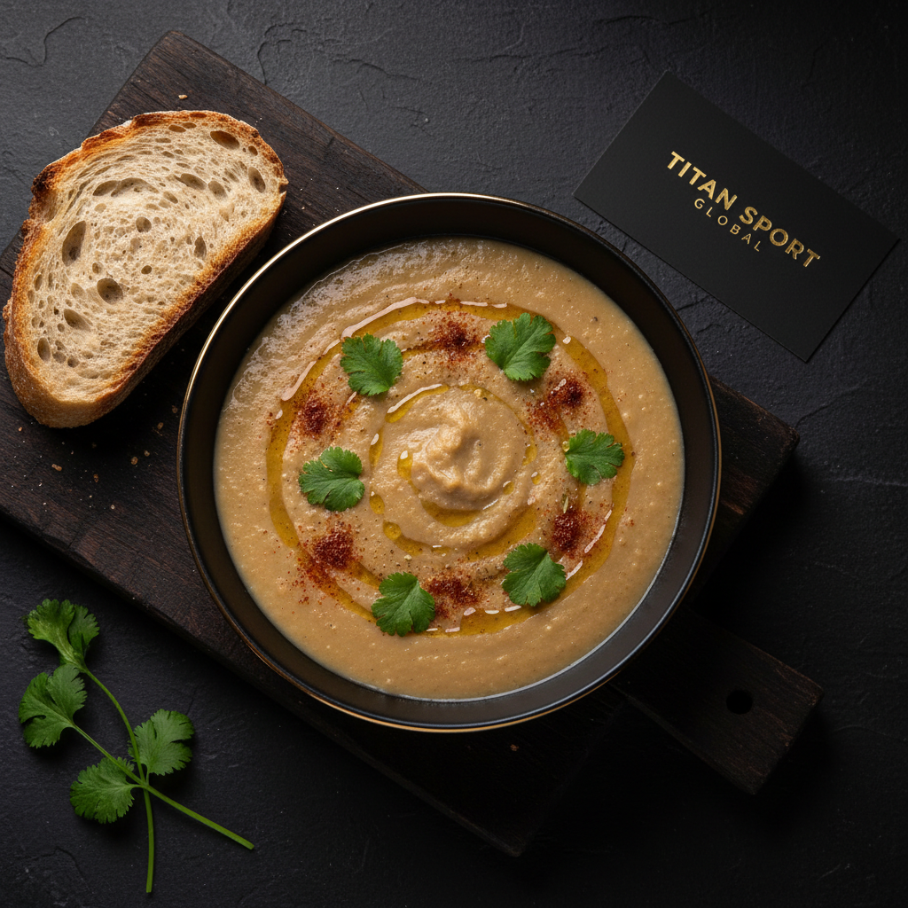 TITAN Moroccan Vegan Bissara Fava Bean Breakfast - High-Protein Meal Plan