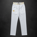 TITAN Crown Edition Cricket Whites Training Trousers White Gold