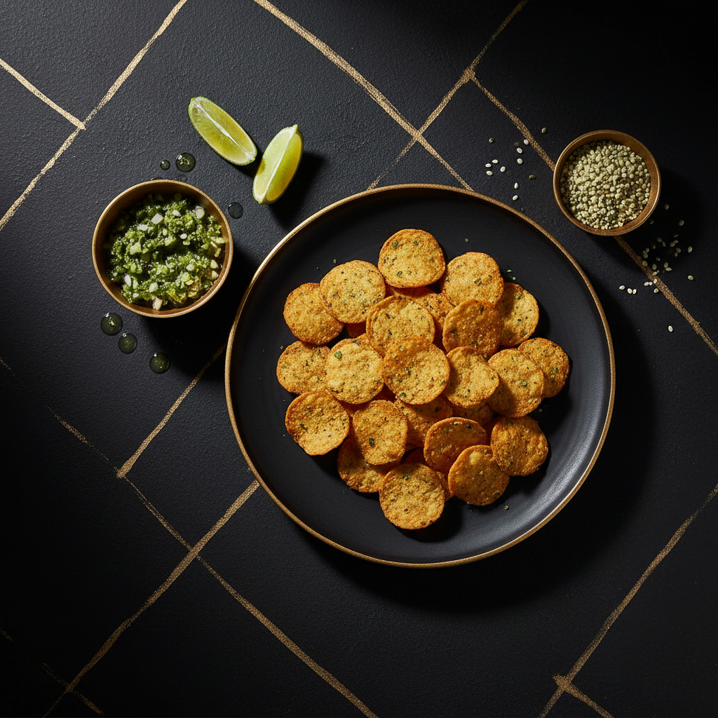 TITAN Lentil Chip Salsa Verde Snack