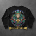 TITAN Women's Celtic Moon Goddess Crewneck — Brigid Edition
