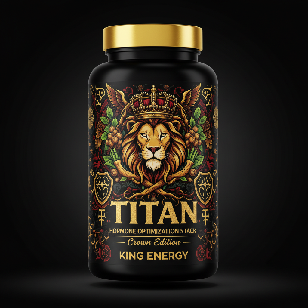 TITAN Hormone Optimization Stack - Natural Testosterone Amplifier