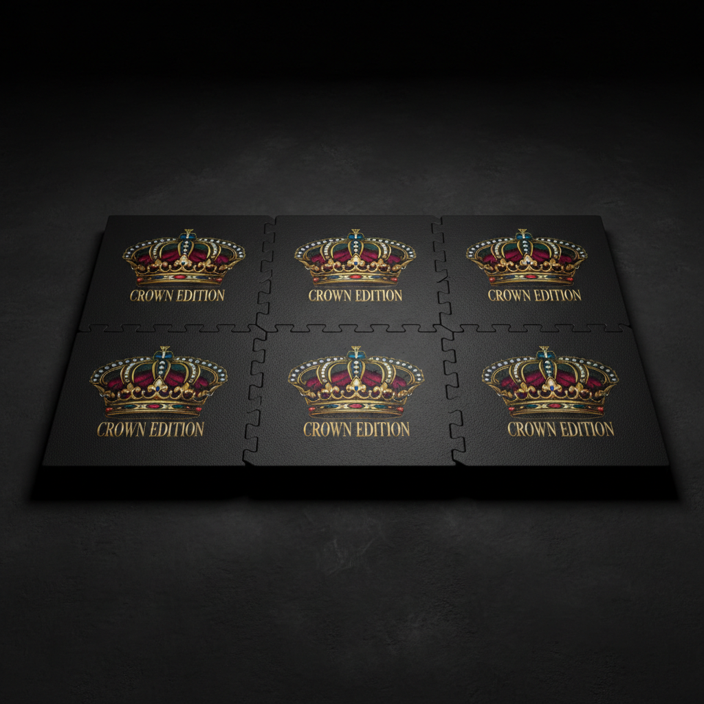 TITAN Crown Edition Rubber Gym Floor Tiles
