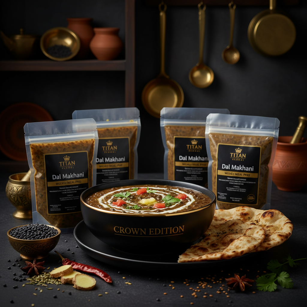 Crown Indian Dal Makhani Weekly Meal Bundle — TITAN SPORT GLOBAL Crown Edition