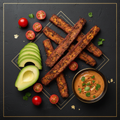 TITAN Smoky Tempeh Bacon Avocado Protein Snack