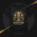No Days Off Samurai Skull Tee — TITAN SPORT GLOBAL