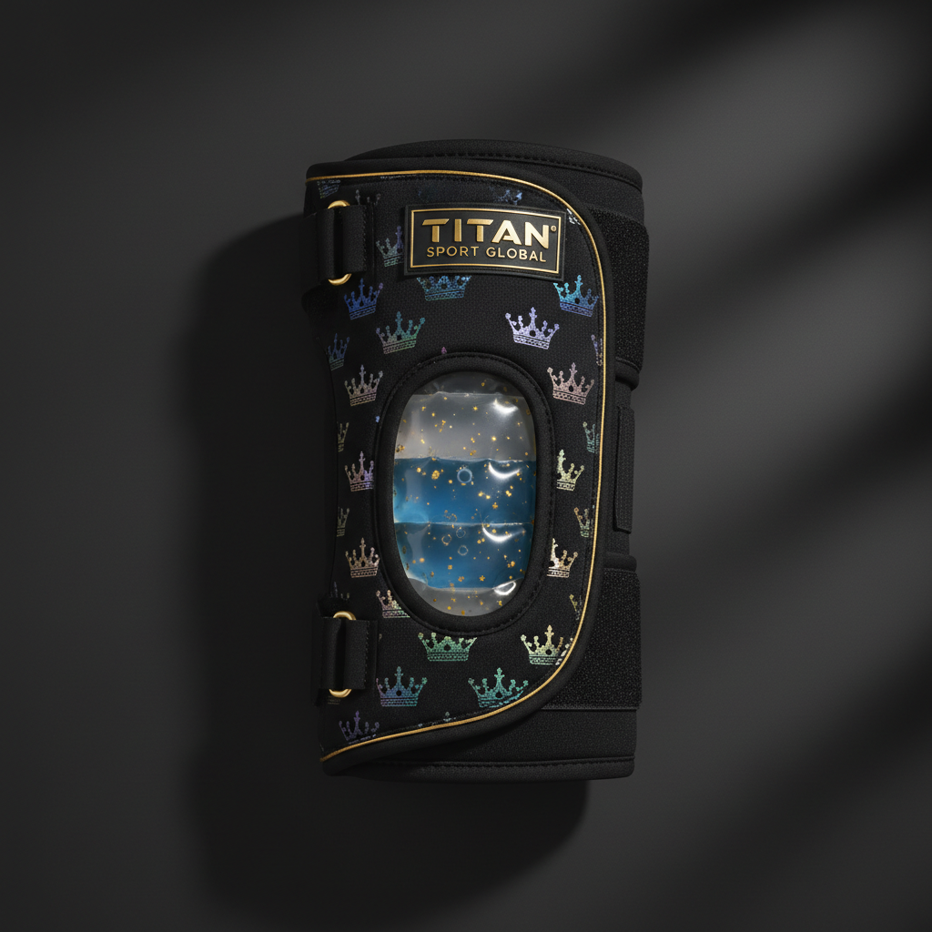 TITAN Cold & Hot Therapy Knee Wrap Crown Edition