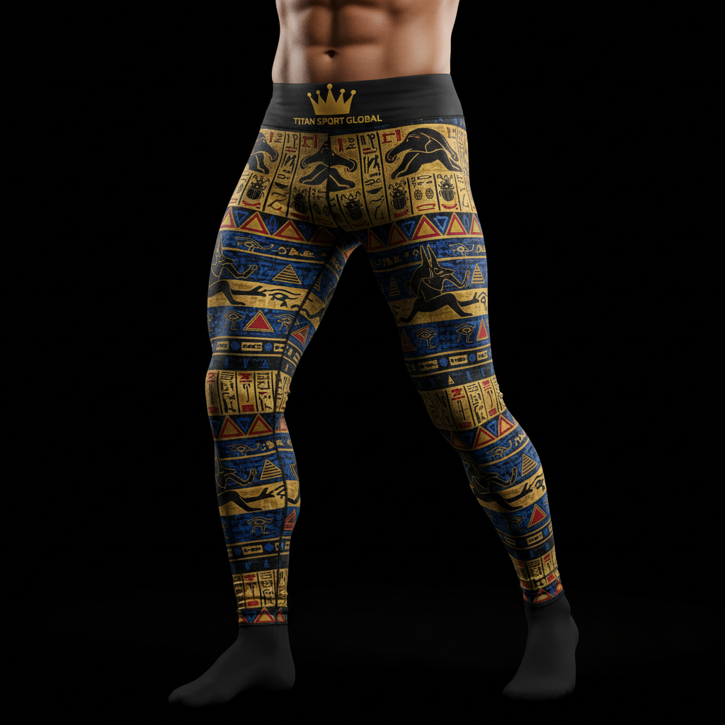 TITAN Egyptian Pharaoh Compression Tights Crown Edition