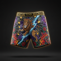 TITAN Men's Running Shorts - Lion Warrior Crown Edition Design