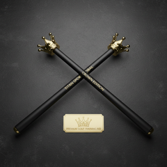 TITAN Crown Edition Golf Alignment Sticks — Training Aid Set (3-Pack)
