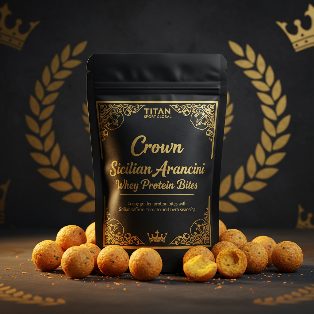 Crown Sicilian Arancini Whey Protein Bites - TITAN SPORT GLOBAL