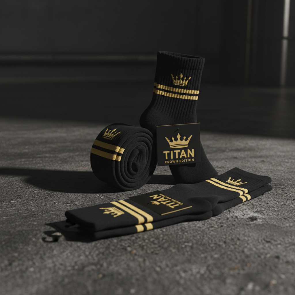 TITAN Crown Edition World's Best Skate Socks
