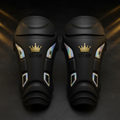 TITAN Crown Edition Catcher's Knee Saver Pads Matte Black Gold