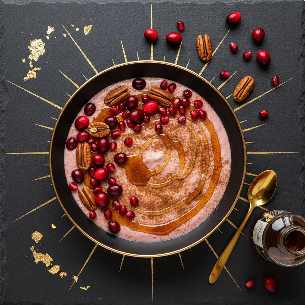 TITAN Cranberry Pomegranate Winter Power Protein Fruit Bowl