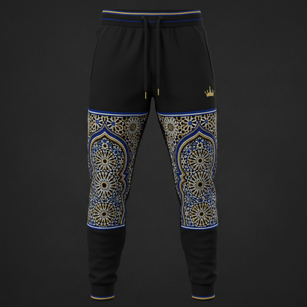 TITAN Moroccan Zellige Joggers — Medina Edition