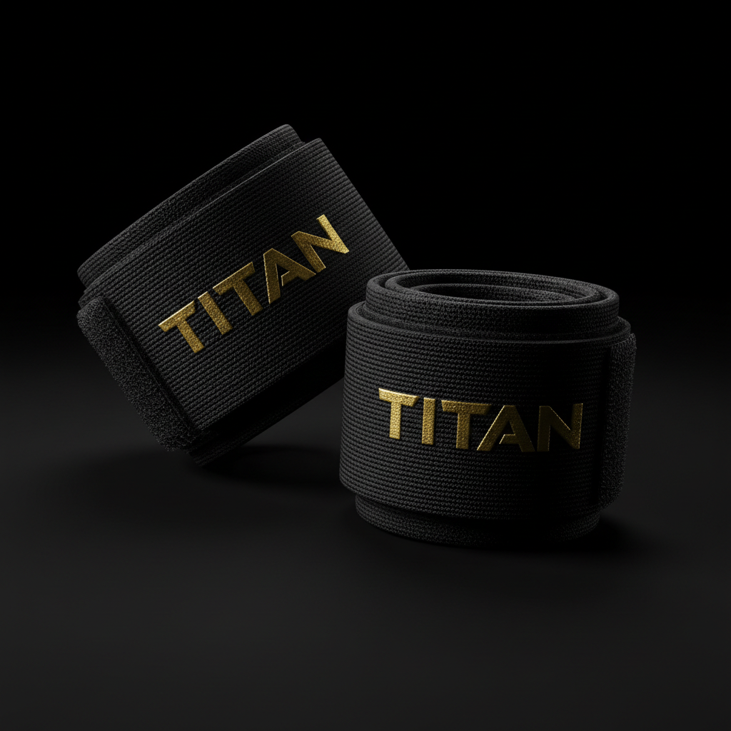 TITAN Wrist Wraps - 18 Inch Weightlifting Support