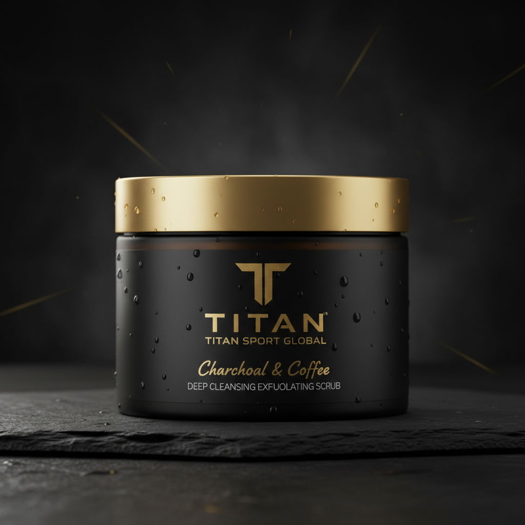 TITAN HIM Body Scrub Charcoal & Coffee