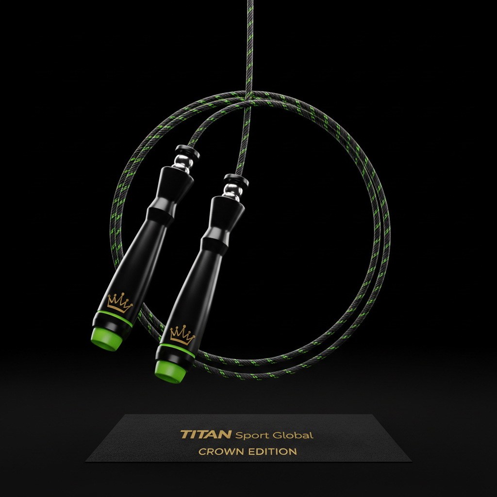 TITAN Off-Grid Jump Rope Pro — Neon Crown SWAG