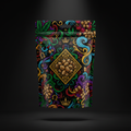 TITAN Hemp Hearts Raw Shelled Seeds — Crown Edition bold tattoo-style artwork