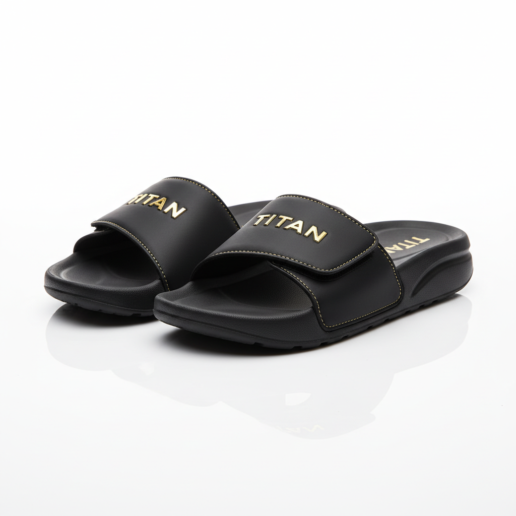 TITAN Recovery Slides - Premium Cushioned Athletic Sandals