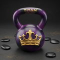 TITAN Kettlebell Galaxy Crown Edition flat lay