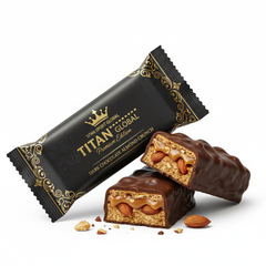 Crown Edition Dark Chocolate Almond Crunch Mega Bar